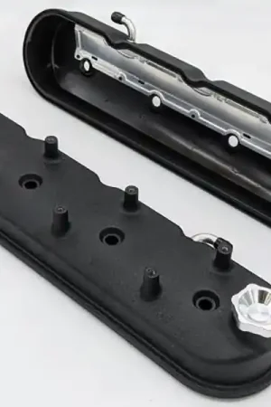 Granatelli Tall Valve Covers With Integral Angled Coil Mounts, Black Wrinkle Finish :: 2010-2015 Camaro SS, ZL1, & Z28 Discount