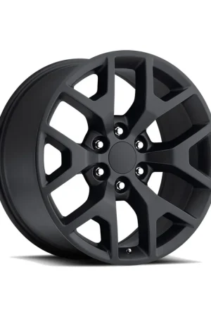 FR 44 Honeycomb Replica Wheel, Satin Black, 20x9 :: 2014-2026 Silverado & GMC Sierra 1500 Secure Checkout