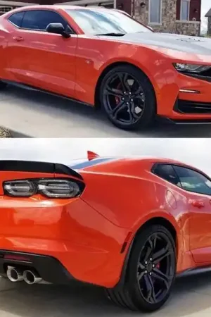 Top Rated ACS ZL1 Style Side Rockers, Gloss Black :: 2016-2024 Camaro Non-ZL1