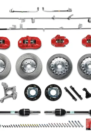 Ford Performance GT350R Brake Kit, Gloss Black :: 2015-2023 Ford Mustang GT & EcoBoost Don’t Miss Out