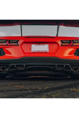 Last Chance StreetHunter Rear Diffuser, Carbon Fiber :: 2020-2025 Corvette Stingray