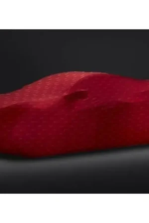 Exclusive Chevrolet Premium Indoor Car Cover w/ Stingray Logo, Red :: 2020-2025 C8 Corvette Stingray
