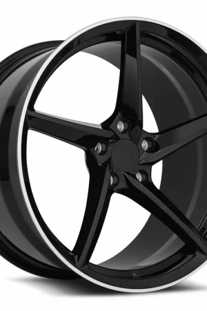 MRR F25 Forged Front Left Side Wheel, Gloss Black, 20x10 :: 2023-2026 C8 Corvette Z06 & E-Ray New Release