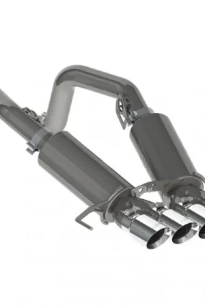 Special Discount MBRP Armor Pro 3" Dual Muffler Axle-Back Exhaust System w/ 4" Quad Polished Tips, T304 Stainless Steel :: 2014-2019 C7 Corvette