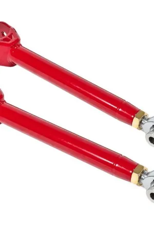 Best Price BMR Rear Single-Adjustable Lower Trailing Arms, Red :: 2016-2024 Camaro