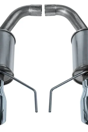 Editor’s Pick Roush Axle-Back Exhaust w/ 4" Rounded Polished Tips :: 2015-2017 & 2024-2026 Ford Mustang 5.0L V8