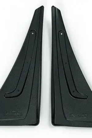 ACS Front Rock Guards, 1LE Black :: 2017-2024 Camaro ZL1 Fast Shipping
