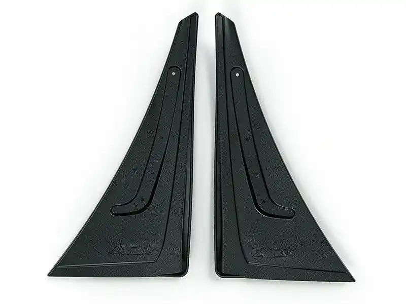 ACS Front Rock Guards, 1LE Black :: 2017-2024 Camaro ZL1 Fast Shipping