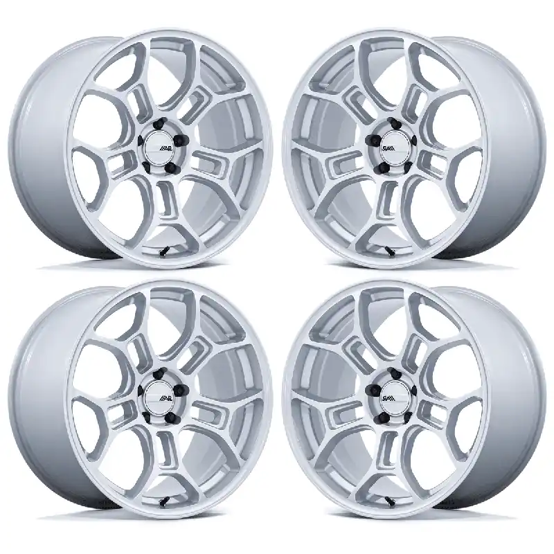 American Racing GT Street Wheel Set, Gloss Silver, 20x10/20x11 :: 2015-2025 Ford Mustang Price Drop