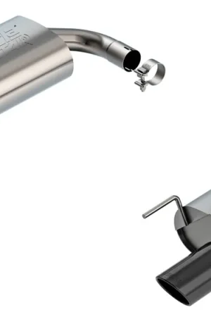 Special Offer Borla 2.5" ATAK Axle-Back Exhaust System w/ 4" Dual Black Chrome Tips :: 2024-2026 Ford Mustang GT w/ Non-Active Exhaust