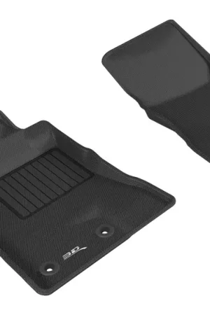 Super Sale 3D MAXpider Kagu All-Weather Floor Liners, Front, Black :: 2015-2025 Ford Mustang