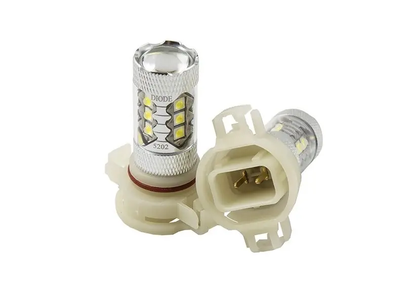 Diode Dynamics 5202/PSX24W XP80 Cool White LED Fog Light Bulbs, Pair :: 2010-2013 Camaro Non-RS Direct From Manufacturer