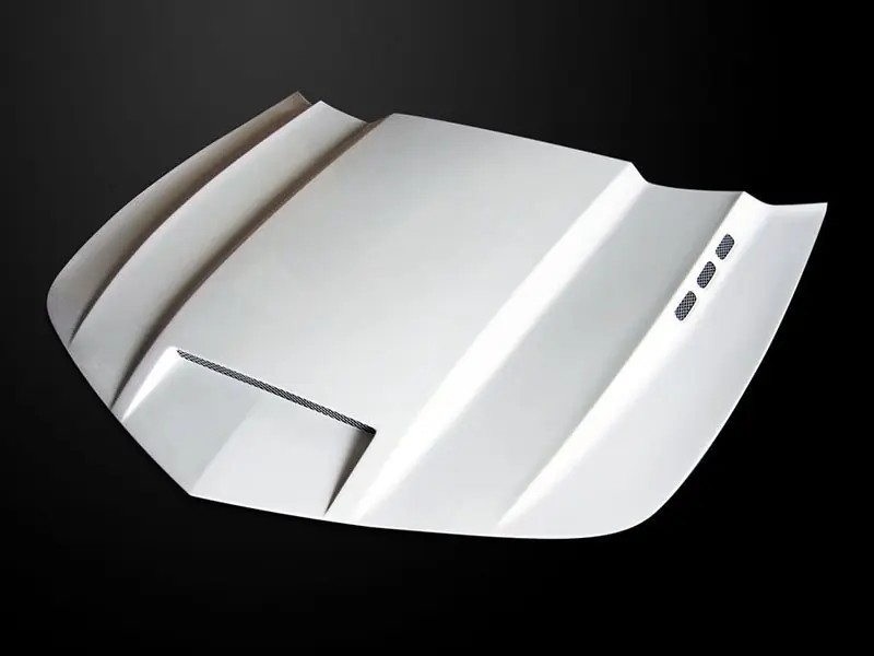 AmeriHood Type-SMS Functional Heat Extractor Ram Air Hood, Fiberglass :: 2010-2013 Camaro V6 & SS Trending