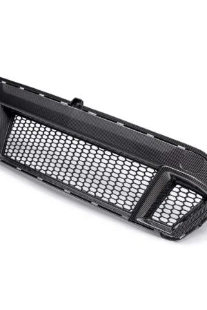 Anderson Composites Front Grille, Carbon Fiber :: 2024-2025 Ford Mustang GT Genuine