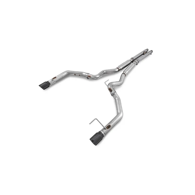 AWE Track Edition 3" Cat-Back Exhaust System w/4" Dual Diamond Black Tips :: 2015-2017 Ford Mustang GT Big Sale