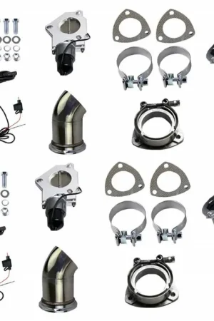 Free Returns Granatelli 3.0" Round Slip-On Electronic Exhaust Cutout System, Mild Steel :: 2016-2024 Camaro SS, ZL1