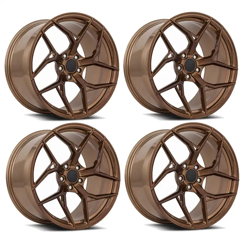 Grab Now MRR F10 Wheel Set, Gloss Bronze, 19x8.5 & 20x11 :: 2020-2026 C8 Corvette