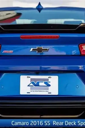Reduced Price ACS Rear Deck Spoiler, Unpainted :: 2016-2018 Camaro SS & ZL1