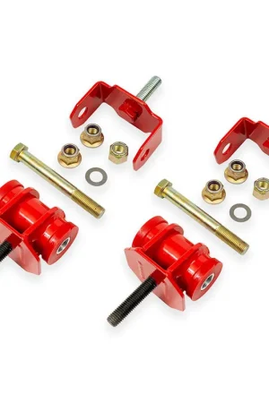 Professional Grade BMR Polyurethane Motor Mount Kit, Red :: 2005-2013 C6 Corvette
