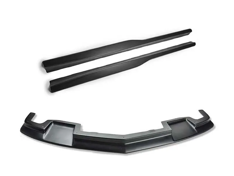 5th Gen Camaro ZL1-Style Front Splitter and Side Skirts, Unpainted :: 2010-2013 Camaro SS Free Shipping