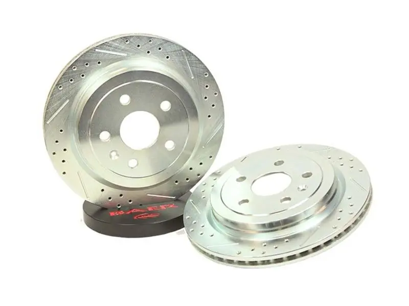 Trusted Brand Baer Sport Drilled & Slotted Rotors (Rear) :: 2010-2015 Camaro SS & SS/1LE