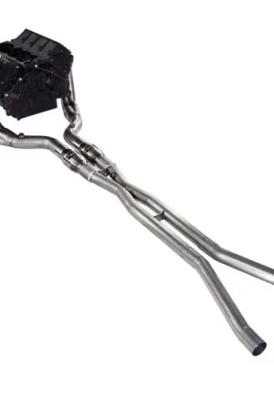 Stainless Works 2" Long Tube Headers w/ Catted X-Pipe, Factory Connect :: 2005-2008 Corvette Base & Z51 Limited Time