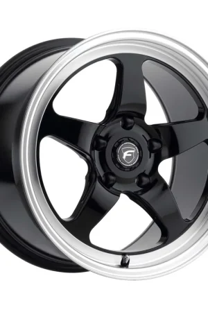 Flash Sale Forgestar D5 Drag Rear Wheel, 17x11, Gloss Black Machined :: 2006-2013 Corvette Z06, ZR1 & Grand Sport