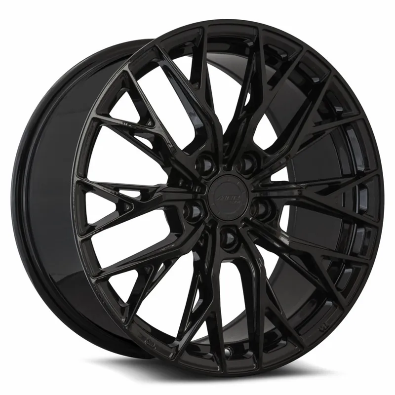 Warranty Included MRR GF5 Front Wheel, Gloss Black, 19x8.5 :: 2020-2026 C8 Corvette