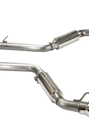 MRT 2.5" Version 1 Axle-Back Exhaust System, 4" Dual Polished Tips :: 2016-2024 Camaro V6 Big Sale