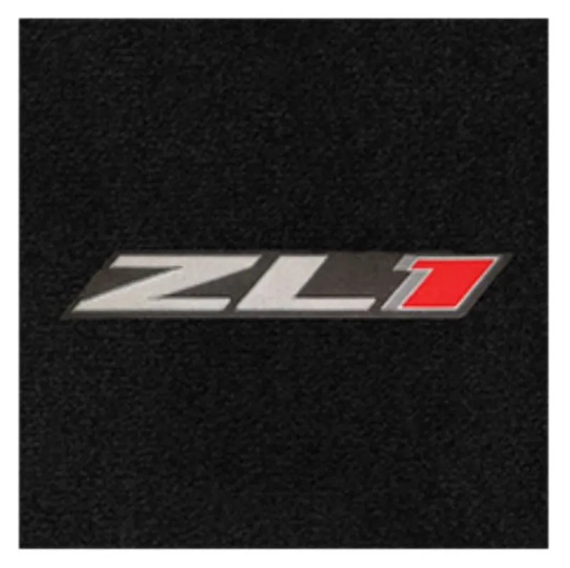 Lloyd Ultimat Trunk Mat, Black Mat w/ ZL1 Logo :: 2016-2024 Camaro Convertible Next Day Delivery