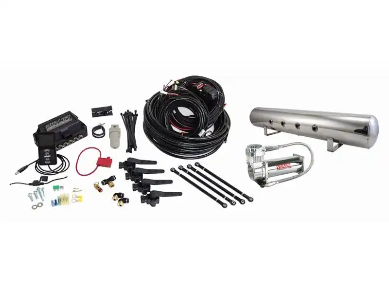 Air Lift Performance 3H 3/8" Line, w/ Compressor, 5 Gallon Polished Tank :: 2010-2024 Camaro Save Now