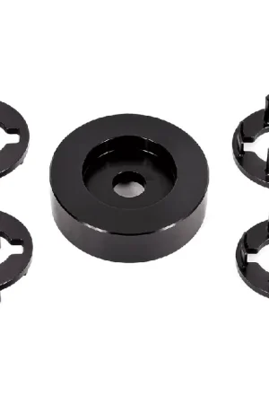Best Price BMR Differential Bushing Lockout Kit, Aluminum, Black :: 2016-2024 Camaro & 2016-2019 Cadillac CTS-V