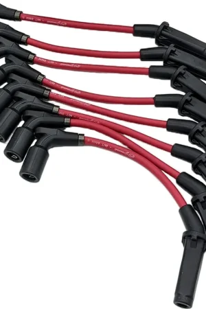 Granatelli Spark Plug Straight Boot Wireset, Red :: 2020-2025 Corvette Stingray & E-Ray Fresh Stock
