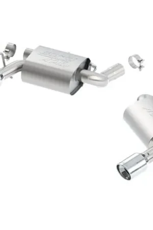Hot Picks Borla 2.75" ATAK Axle-Back Exhaust System w/ 4" Quad Polished Tips :: 2016-2024 Camaro SS w/ NPP Valves