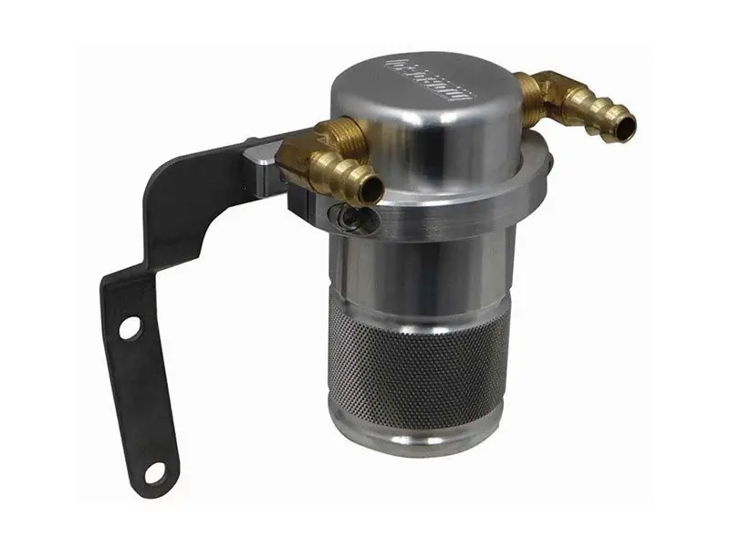 Moroso Small Body Catch Can, Silver :: 2014-2019 C7 Corvette Stingray & Grand Sport Markdown