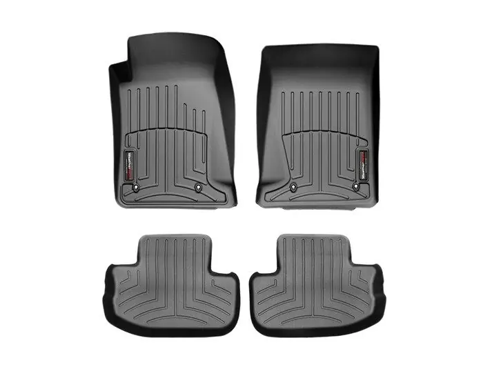 WeatherTech FloorLiner DigitalFit Series (Front & Rear), Black :: 2010-2015 Camaro Direct From Manufacturer
