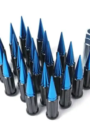 Gorilla Spike Lug Nuts, 14mm x 1.5, Blue Spike :: 2014-2025 Silverado & GMC Sierra 1500 Place Order