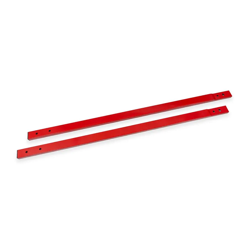 Sale BMR Chassis Jacking Rails, Red :: 2024-2026 Ford Mustang