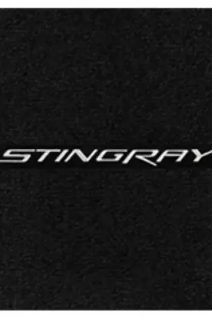 Grab Now Lloyd Ultimat Trunk Mat, Black w/ "Stingray" Logo :: 2014-2019 C7 Corvette
