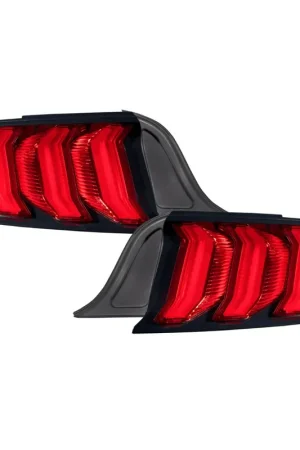 Wholesale Form Lighting LED Tail Lights, Red :: 2015-2023 Ford Mustang