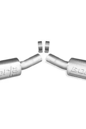 Warranty Included Borla 2.5" ATAK Axle-Back Exhaust System, Reuse Factory Tips :: 2010-2013 Camaro SS w/ Ground Effects Package