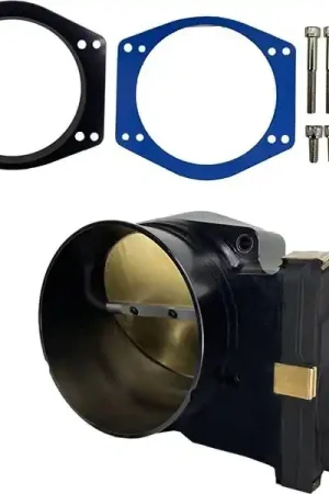 Granatelli 112MM Throttle Body, Black Aluminum :: 2016-2024 Camaro SS & ZL1 Big Sale