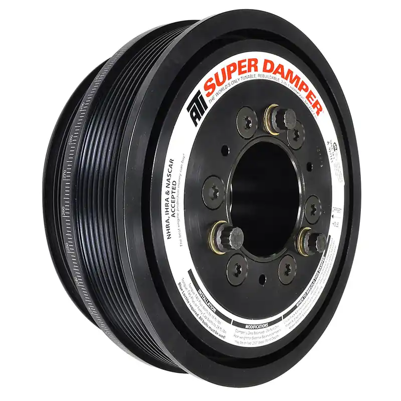 ATI Super Damper 10% OD Serpentine 8 Rib Harmonic Balancer :: 2015-2025 Ford Mustang GT & GT350 Affordable