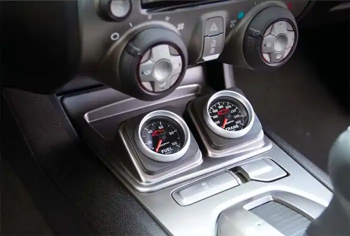 Crafted Autometer Console Gauge Pod :: 2010-2015 Camaro