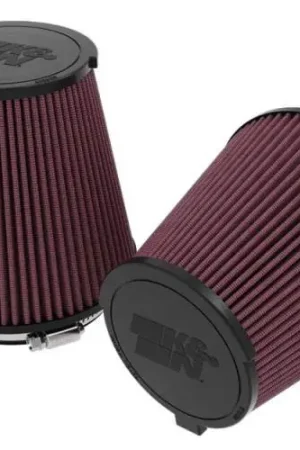 Limited Edition K&N Drop-In Replacement Oiled Air Filter (Pair) :: 2024-2026 Mustang GT & Darkhorse