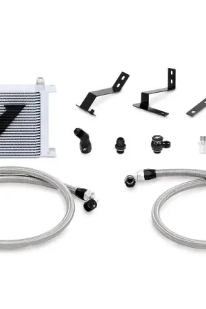 Mishimoto Engine Oil Cooler Kit, Silver w/Non-Thermostatic Plate :: 2016-2024 Camaro SS Last Chance