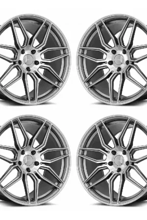 MRR M024 Wheel Set, Gun Metal Machine Face, 20x10 & 20x11 :: 2010-2024 Camaro Limited Time