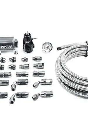 Weekend Sale DeatschWerks -8AN Feed -6AN Return CPE Plumbing Kit :: 2010-2015 Camaro