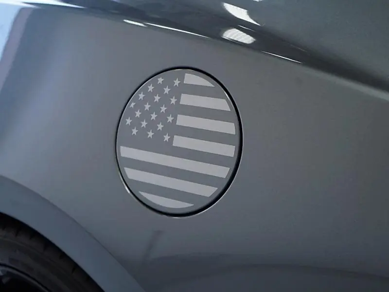 Direct From Factory Phastek American Flag Fuel Door Overlay :: 2016-2024 Camaro