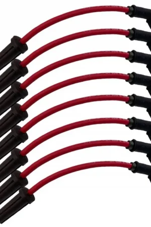 Granatelli Spark Plug Straight Boot Wireset, Red :: 2016-2024 Camaro SS & ZL1 & 2014-2019 Corvette Discount